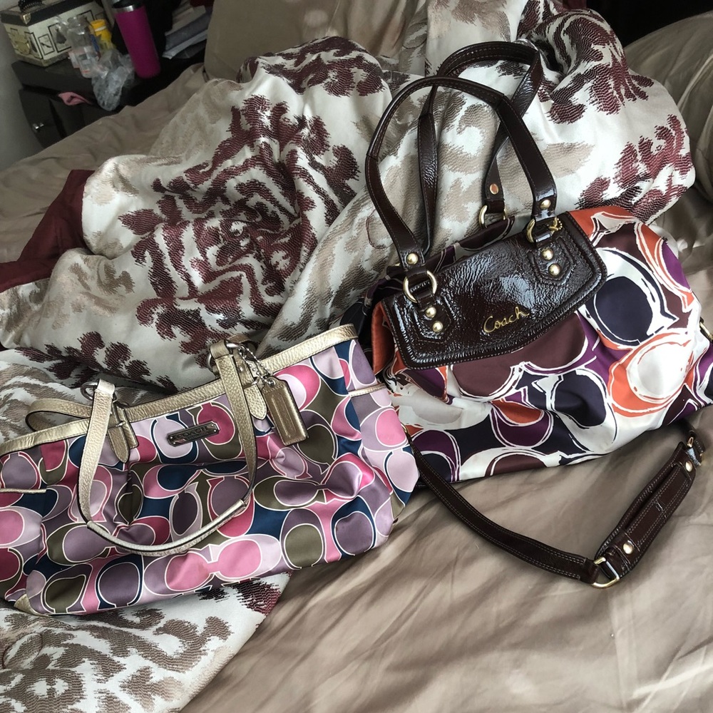 Two coach bags!!!